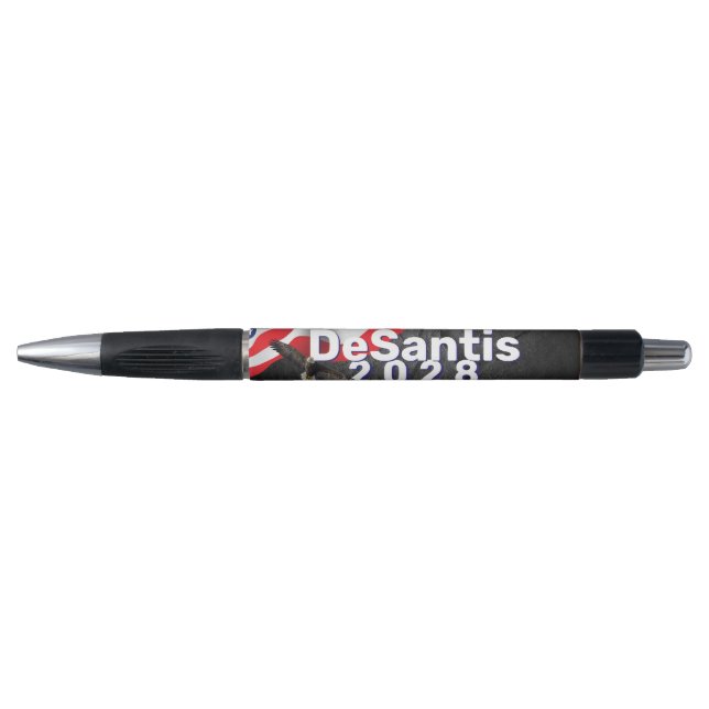 Stylo DeSantis 2028 Drapeau avec aigle chauve (Devant)