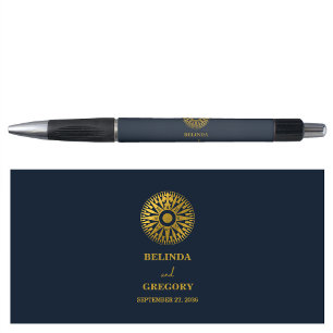 Stylo Destination Mariage Passeport Compass Mariage Fave