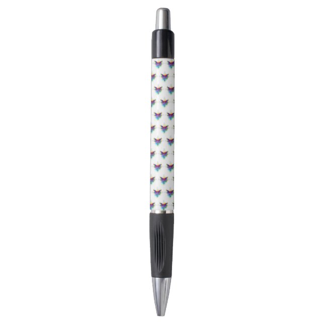 Stylo Dragonfly en arc-en-ciel (Devant (Vertical))