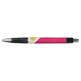 Stylo Drapeau de fierté polyamoureuse tricolore de Slipp