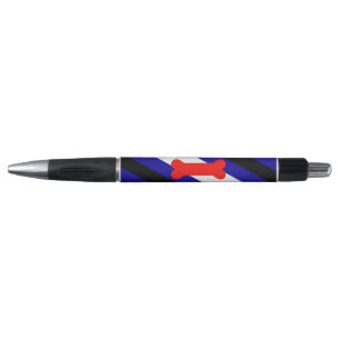 Stylo Drapeau de la fierté de jeu de chiots de SlipperyJ