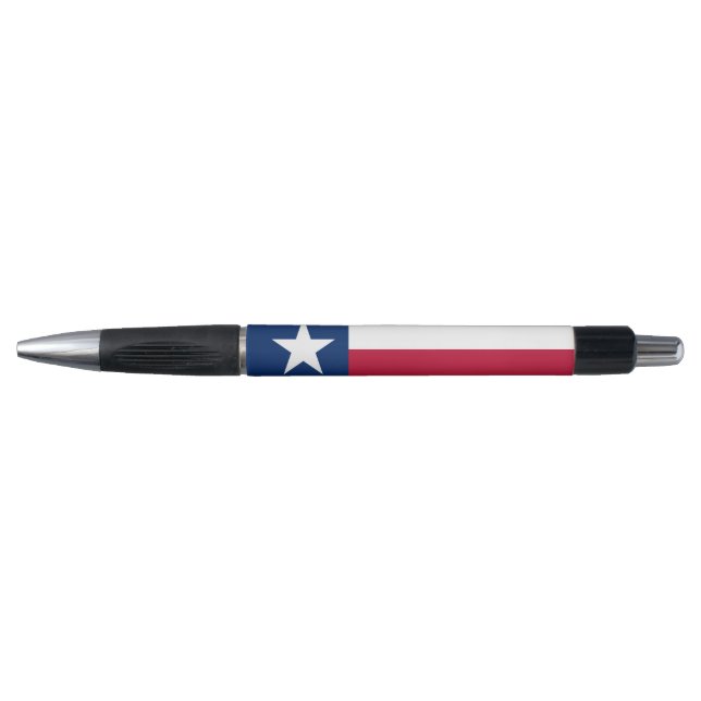 Stylo Drapeau d'état du Texas - couleur authentique de (Devant)
