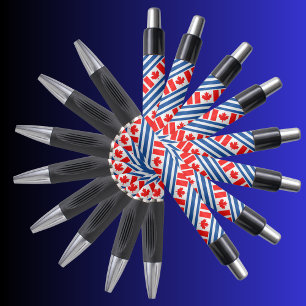 Stylo Drapeau du Canada patriotique