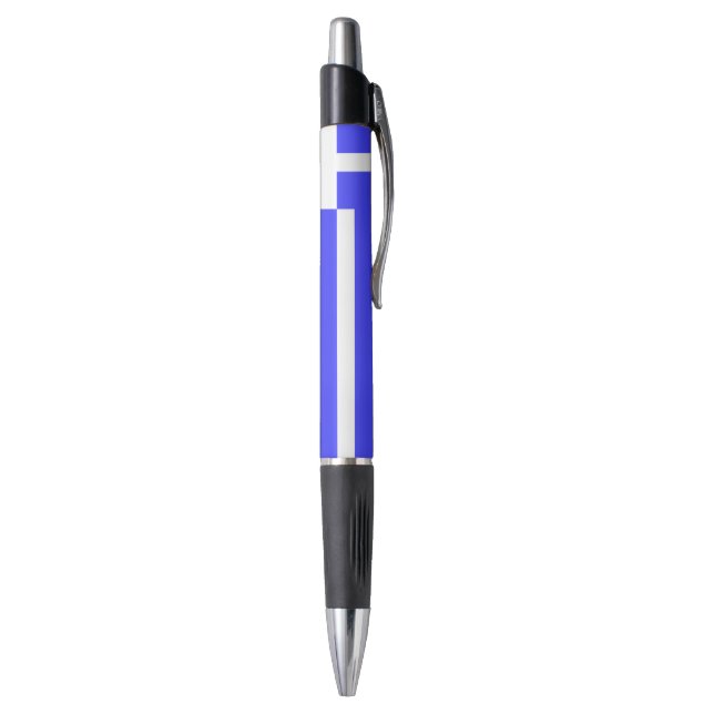 Stylo Drapeau grec total (Bas (Vertical))