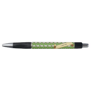 Stylo Drôle Mouton J'aime Ewe Retro Pixel Motif d'art