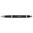 Élégant Monogramme d'or noir