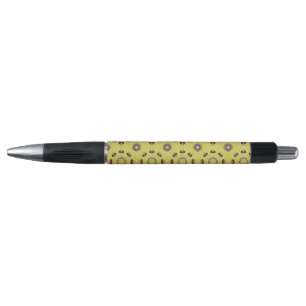 Stylo Élégant motif floral Tacha