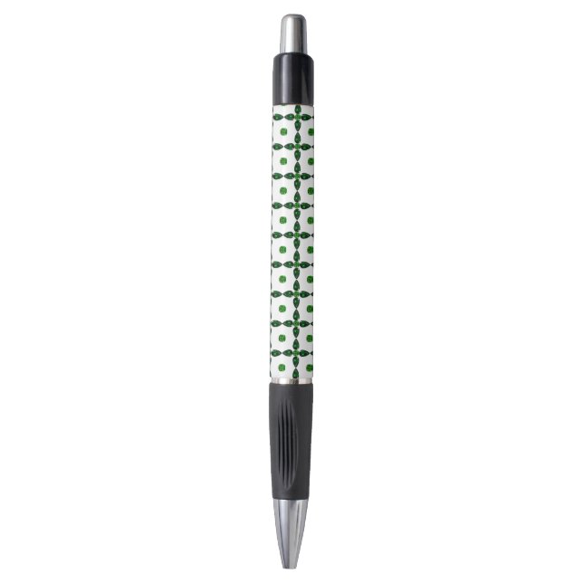 Stylo Emerald Gemstone Art, vert (Devant (Vertical))