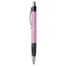 Stylo en cristal rose - Emmy