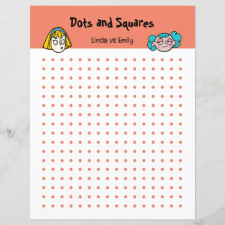 Stylo et points papier Vieux jeu d'école amusant c