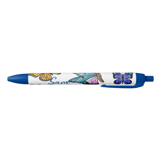 Stylo et stylo papillon de l'école (Bas)