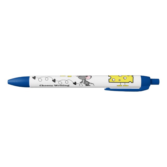 Stylo et stylo scolaire Souris Coeurs de fromage (Bas)