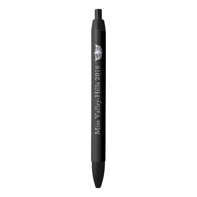 Stylo fait sur commande d'encre de couronne de (devant Vertical)