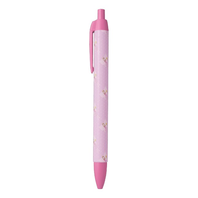 Stylo féerique assez rose d'équilibre, à l'encre (Haut (Vertical))