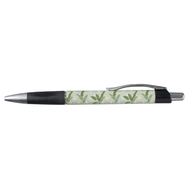 Stylo Feuilles de palmiers tropicaux (Haut)