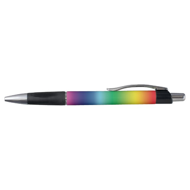Stylo Fierté couleurs arc-en-ciel lgbtq lgbt drapeau gay (Haut)