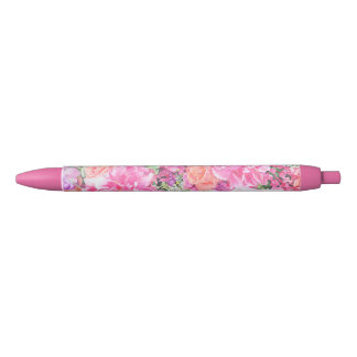 Stylo floral d'aquarelle