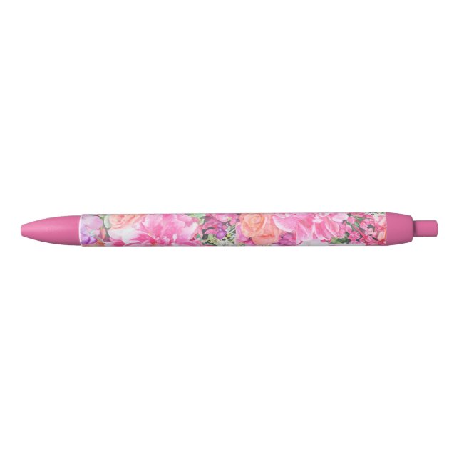 Stylo floral d'aquarelle (Devant)