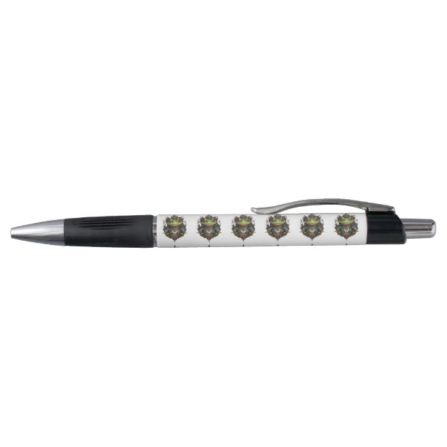 Stylo Froggie Frog Steampunk, (Haut)