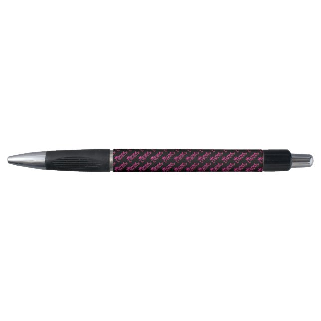 Stylo Funky rose faux parties scintillant salle de gym t (Devant)