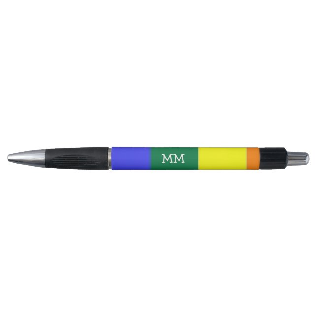 Stylo Gay pride Rainbow Lgbt Personnalisé (Devant)