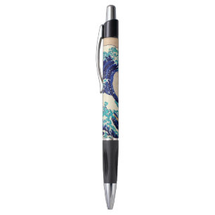 Stylo Grande vague au large de Kanagawa japonais Vintage
