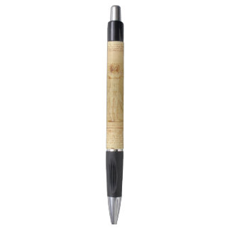 Stylo Homme vitruvien par Leonardo Da Vinci