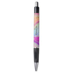 Stylo Imaginaire Abstrait coloré Unicorn Arrière - plan