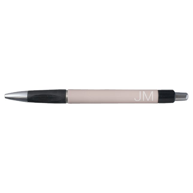 Stylo Initiales Monogrammes Tendance Rose Vierge Surdime (Devant)
