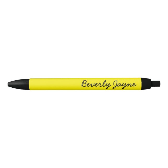 Stylo jaune (Devant)