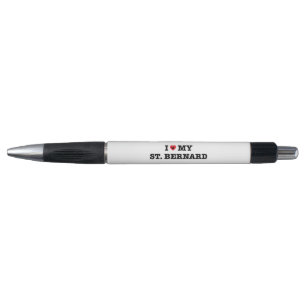 Stylo Je Coeur Mon St Bernard