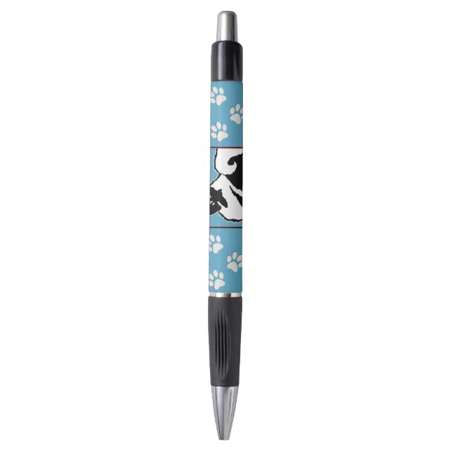 Stylo Keeshond Graphics - Cute Original Chig Art (Devant (Vertical))