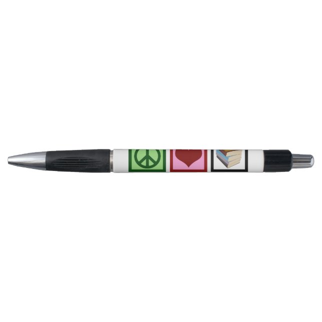 Stylo Livres Peace Love (Devant)