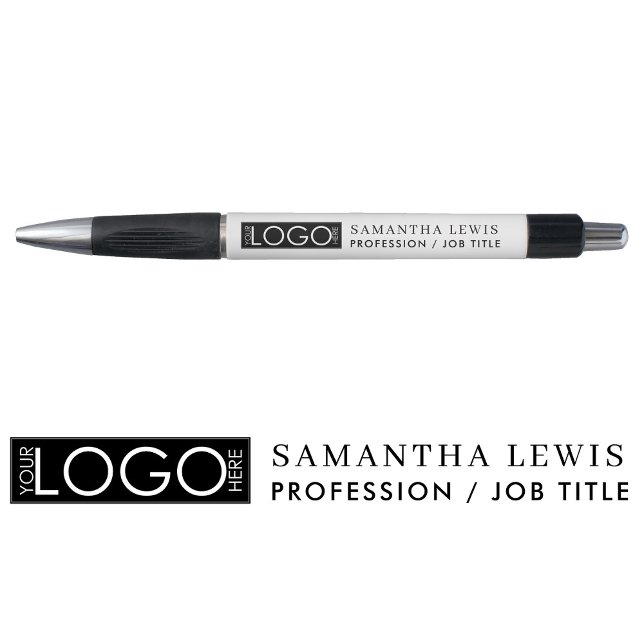 Stylo Logo commercial professionnel & Texte (Professional Promotional Business Logo & Text Pen)
