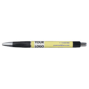 Stylo Logo de l'entreprise personnalisée et texte votre