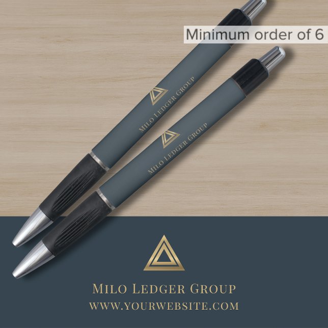 Stylo Logo d'entreprise Texte personnalisé (Créateur téléchargé)