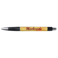 Marbre jaune Abstrait avec nom dans le script