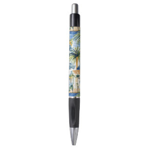 Stylo Mariage méditerranéen bleu tropical