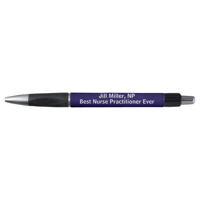 Stylo Meilleure infirmière praticienne jamais Nom person (Devant)