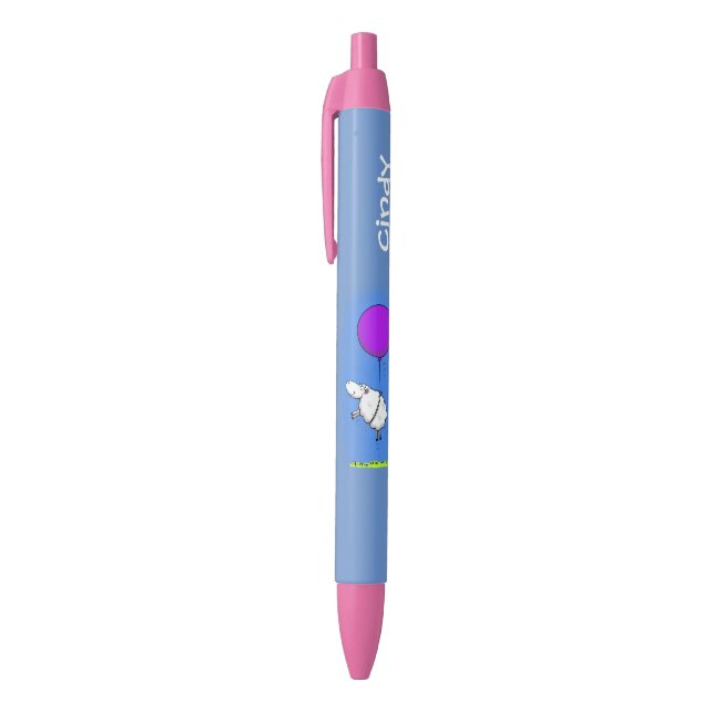 Stylo mignon fantaisie de mouton (Haut (Vertical))