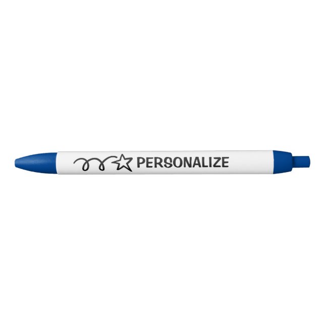Stylo mignon nommé fait sur commande de logo (Devant)