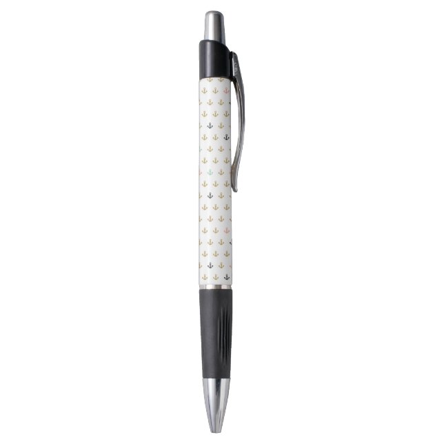 Stylo Mini motif d'Ancre (Bas (Vertical))