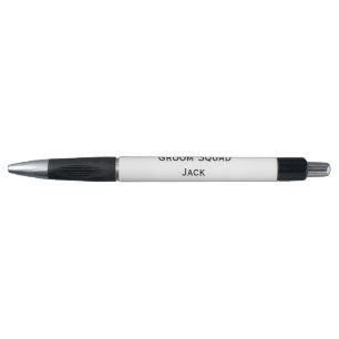 Stylo monogramme simple personnalisé ajouter votre nom m