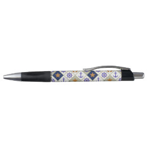 Stylo Motif 2 de thème de mer