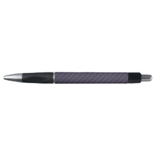 Stylo Motif à cinq bandes Ultra violet et charbon de boi