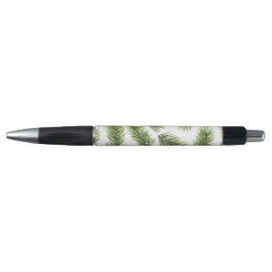 Stylo Motif à feuillage persistant