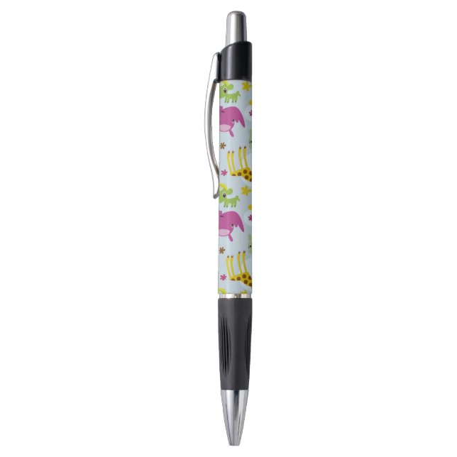 Stylo motif animal de safari (Haut (Vertical))