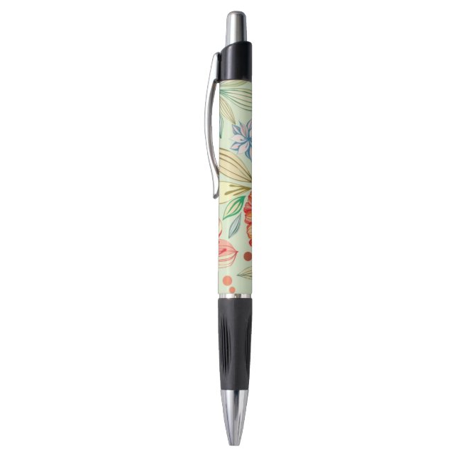 Stylo Motif avec des asters (Haut (Vertical))