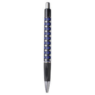 Stylo Motif bleu