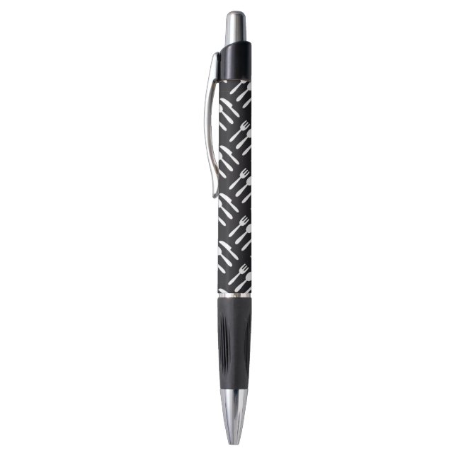 Stylo Motif de couteau de cuillère de fourchette (Haut (Vertical))